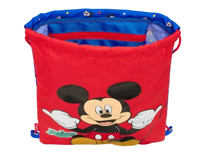 Safta Saco Plano Junior Mickey Mouse Good Day 26x34x1cm
