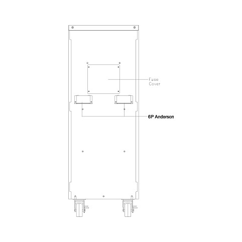 PowerWalker BP P240T-40x9Ah - Pack de 40 Baterías 12V 9Ah para SAI VFI 10000TCP 3/1