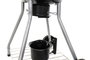 DKD Home Decor Barbacoa para Terraza y Jardín Negra 59 x 91.6 x 52.4 cm Metal y Plástico Desmontable con Termómetro