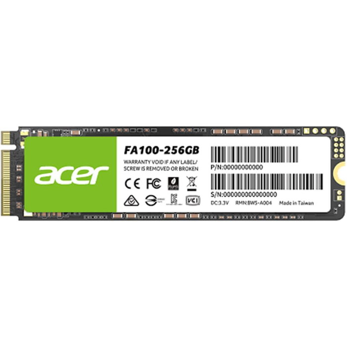 Acer FA100 SSD M.2 256 GB PCIe Gen 3