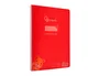 Liderpapel Cuaderno Espiral Pautaguía A4 80 Hojas 90g Cuadro 4mm Rojo