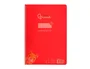 Liderpapel Cuaderno Espiral Pautaguía A4 80 Hojas 90g Cuadro 4mm Rojo