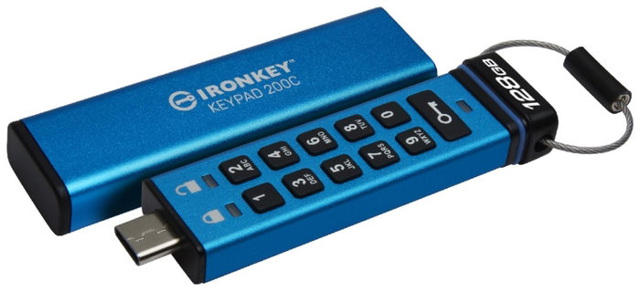 Kingston IronKey Keypad 200C 128GB USB-C