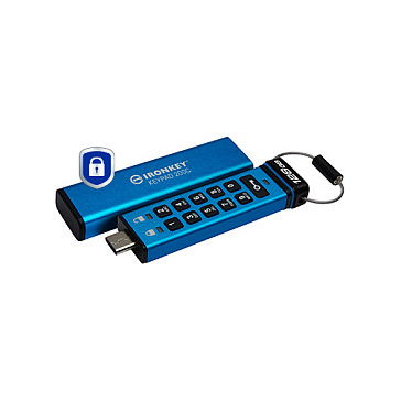 Kingston IronKey Keypad 200C 128GB USB-C AES-256