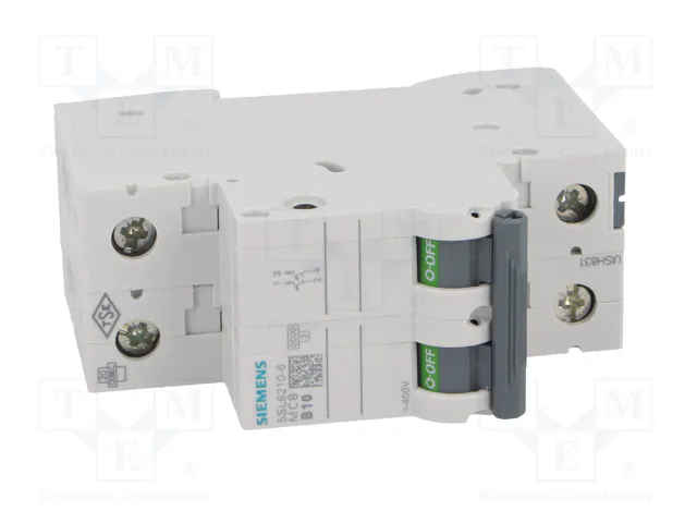 SIEMENS 5SL6210-6 Interruptor magnetotérmico 2 polos 10A B