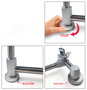 Quttin Soporte Jamonero Inox Succión