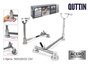 Quttin Soporte Jamonero Inox Succión