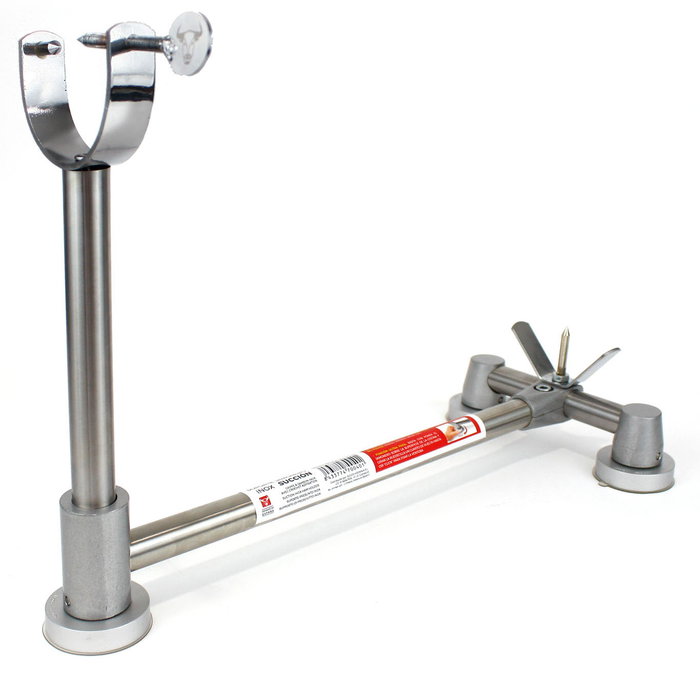 Quttin Soporte Jamonero Inox Succión Quttin Soporte Jamonero Inox Succión