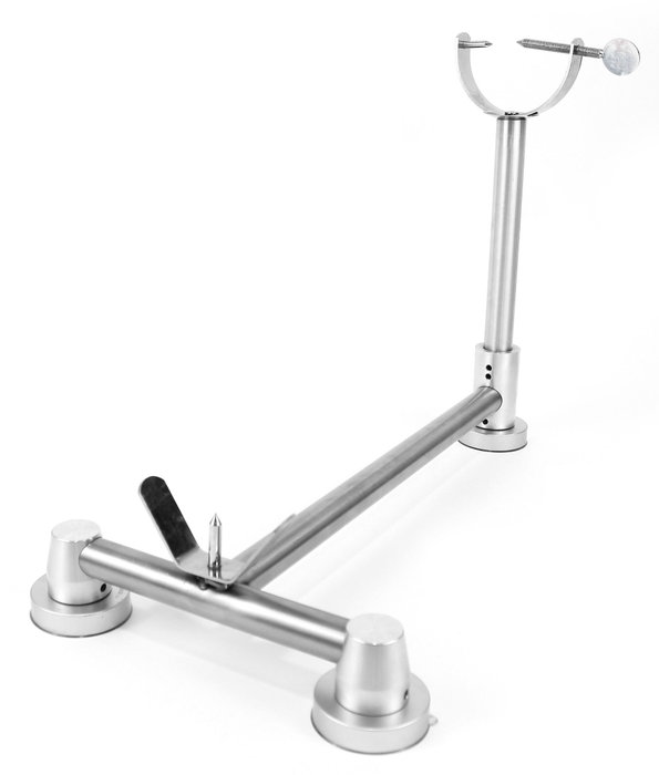 Quttin Soporte Jamonero Inox Succión Quttin Soporte Jamonero Inox Succión
