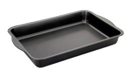 Ibili Bandeja Rustidera Moka Chapa de Acero 41,0x27x5 cm