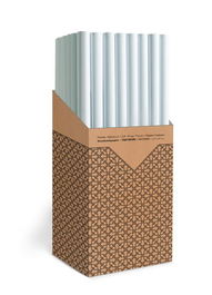 Papel De Regalo Rollo Tv 0,7X3 M (Caja De 60) Celulosa Blanco Anonimo