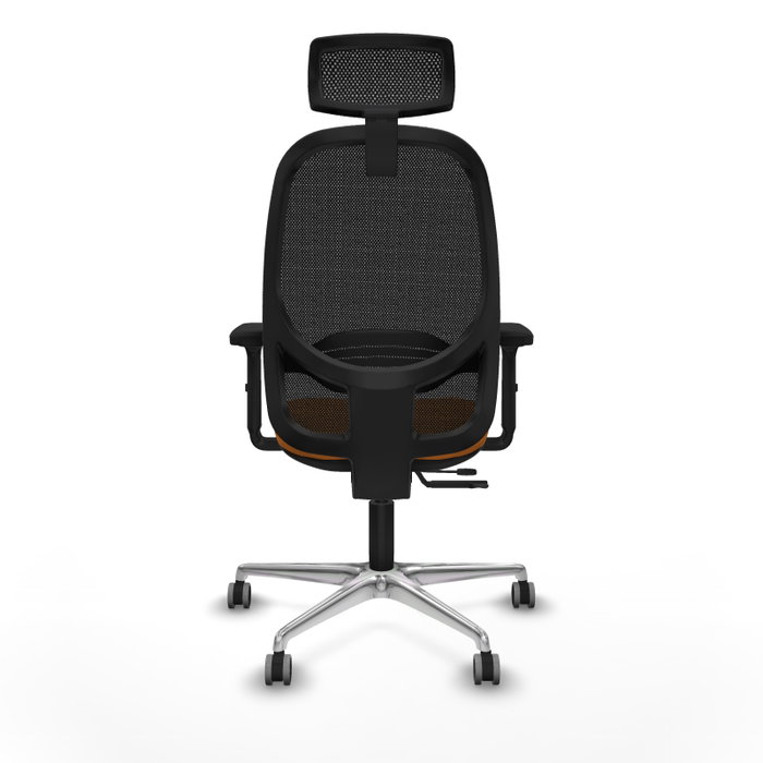PIQUERAS Y CRESPO Silla de oficina Cilanco Naranja y Negro PIQUERAS Y CRESPO Silla de oficina Cilanco Naranja y Negro