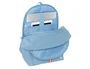 Safta Mochila Doble para Portátil 15,6'' con USB El Ganso Basics Cerulean