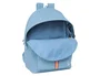 Safta Mochila Doble para Portátil 15,6'' con USB El Ganso Basics Cerulean