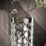 Rcr Cristalleria IT Jarrón Arabesque de Cristal, Altura 28 cm, Diámetro 13 cm