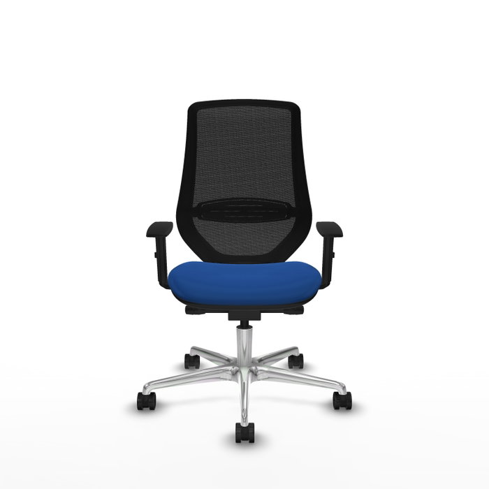 PIQUERAS Y CRESPO Silla de oficina Mardos con mecanismo Sincro/Traslack Azul y Negro PIQUERAS Y CRESPO Silla de oficina Mardos con mecanismo Sincro/Traslack Azul y Negro