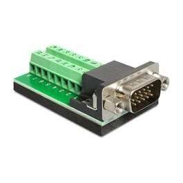 DeLOCK Adaptador VGA Macho a Terminalblock 16 Pin