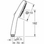 Grohe Vitalio Comfort 110 Rociador de ducha con 3 chorros, Cromado