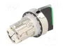 SIEMENS Interruptor Rotativo 22mm Verde 2 Posiciones