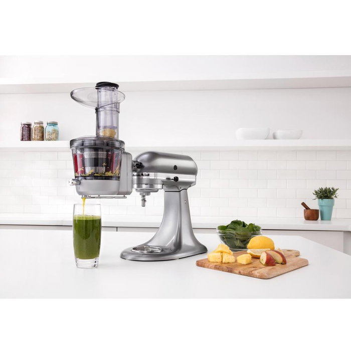 KitchenAid 5KSM1JA Exprimidor Lento Plata KitchenAid 5KSM1JA Exprimidor Lento Plata