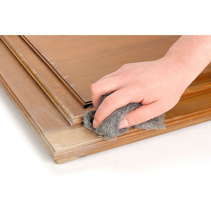 Wolfcraft Lana de Acero Grano 1 200g Wolfcraft Lana de Acero Grano 1 200g