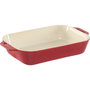 Staub Juego de 3 Piezas de Recipientes Rectangulares de Cerámica, Rojo Cherry