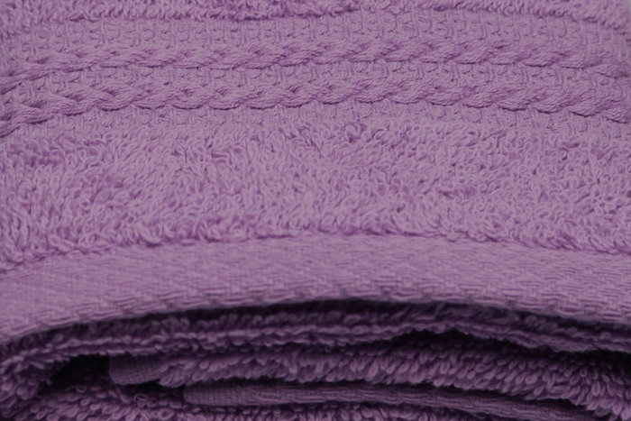 Mijölnir Rainbow Lilac Toalla de Baño 100% Algodón 500 gr/m² 30 x 50 cm Lila