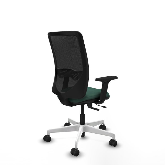 PIQUERAS Y CRESPO Silla de oficina Zulema Verde botella/Negro con mecanismo Sincro/Traslack PIQUERAS Y CRESPO Silla de oficina Zulema Verde botella/Negro con mecanismo Sincro/Traslack