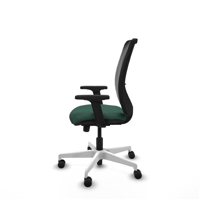 PIQUERAS Y CRESPO Silla de oficina Zulema Verde botella/Negro con mecanismo Sincro/Traslack PIQUERAS Y CRESPO Silla de oficina Zulema Verde botella/Negro con mecanismo Sincro/Traslack