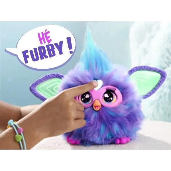 Hasbro Furby Morado HAS5010996153029 Peluche Interactivo para Niñas y Niños, Animatrónico Activado por Voz, 15 Accesorios, A partir de 6 Años