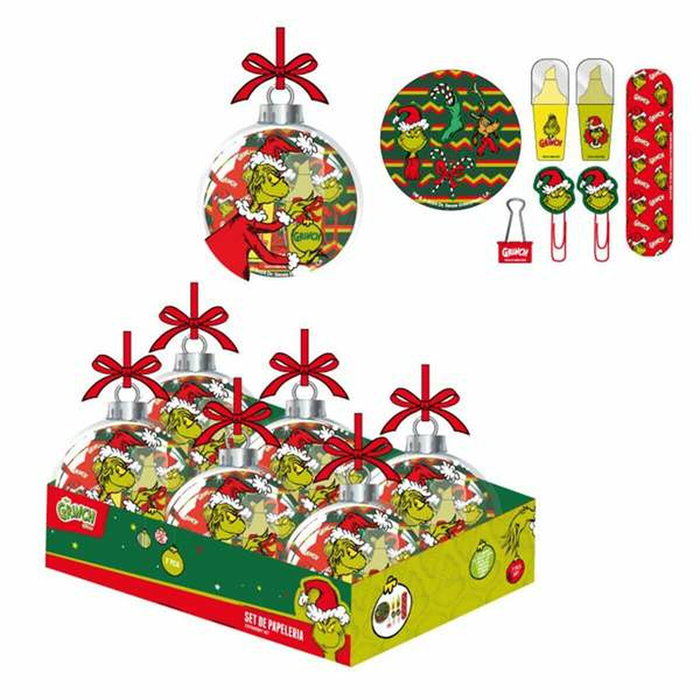 Cerdá Set de Papelería El Grinch con Bola de Navidad