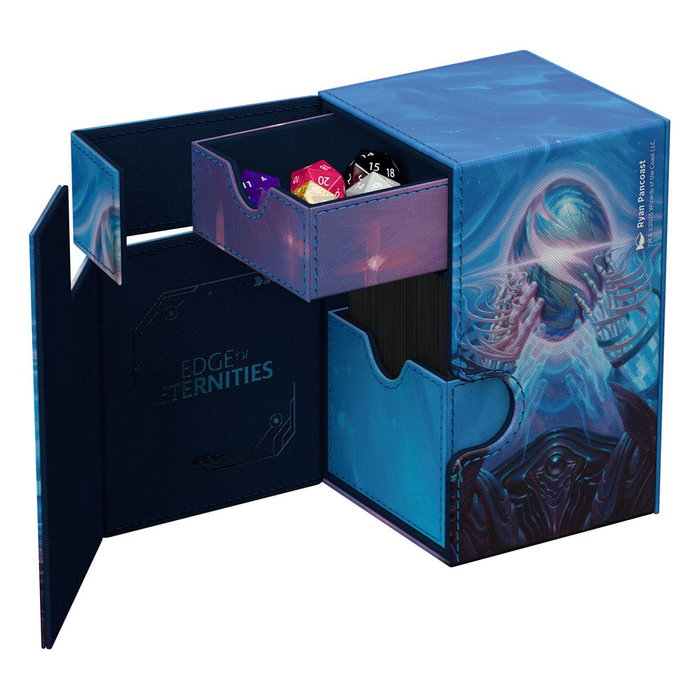Ultimate Guard Flip'n'Tray 100+ Xenoskin Magic: The Gathering "Edge of Eternities" - The Endstone Ultimate Guard Flip'n'Tray 100+ Xenoskin Magic: The Gathering "Edge of Eternities" - The Endstone