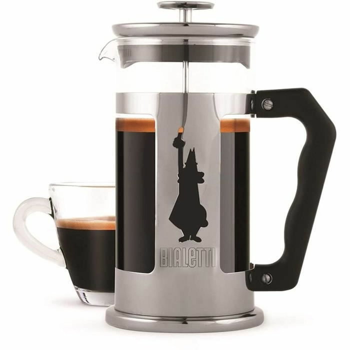 Bialetti Preziosa Prensa Francesa 350 ml de Acero Inoxidable y Vidrio