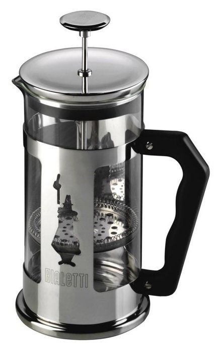 Bialetti Preziosa Prensa Francesa 350 ml de Acero Inoxidable y Vidrio