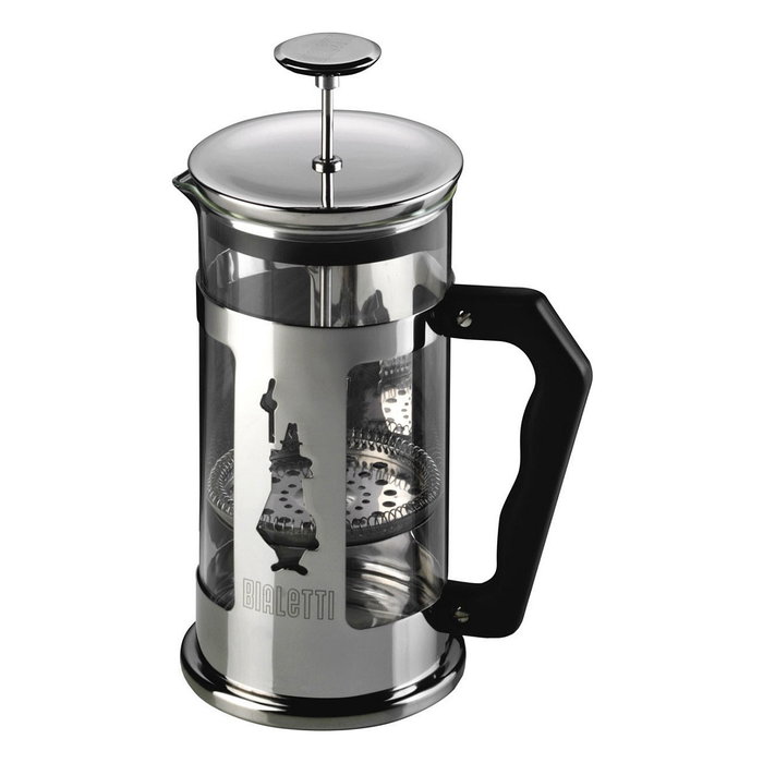 Bialetti Preziosa Prensa Francesa 350 ml de Acero Inoxidable y Vidrio