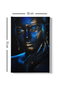Wallity Lienzo Decorativo 50 x 70 cm - 32, Pintura sobre Lienzo de Alta Calidad con Marco de Madera, Obra de Arte Misteriosa y Elegante para el Hogar