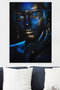 Wallity Lienzo Decorativo 50 x 70 cm - 32, Pintura sobre Lienzo de Alta Calidad con Marco de Madera, Obra de Arte Misteriosa y Elegante para el Hogar