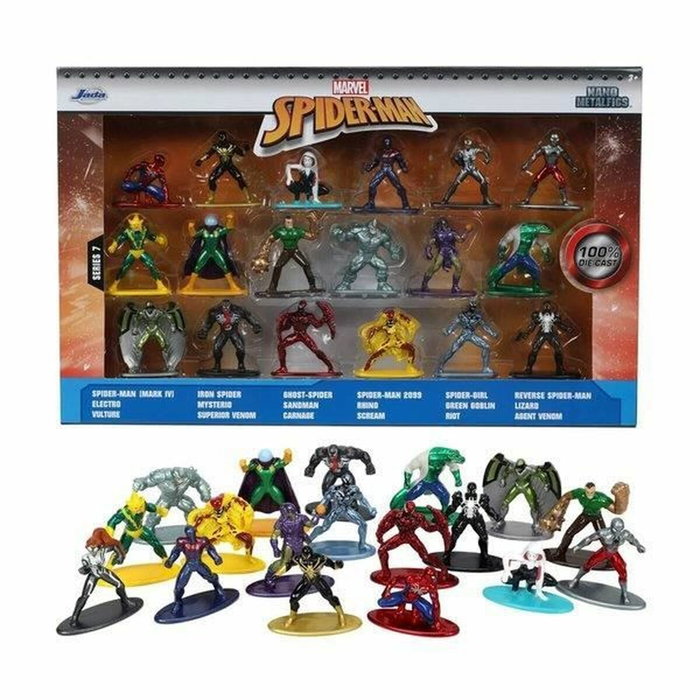 Simba.Dickie.Group Box set Spiderman - 18 figuras de metal de 4 cm - Personajes del universo Spiderman Simba.Dickie.Group Box set Spiderman - 18 figuras de metal de 4 cm - Personajes del universo Spiderman