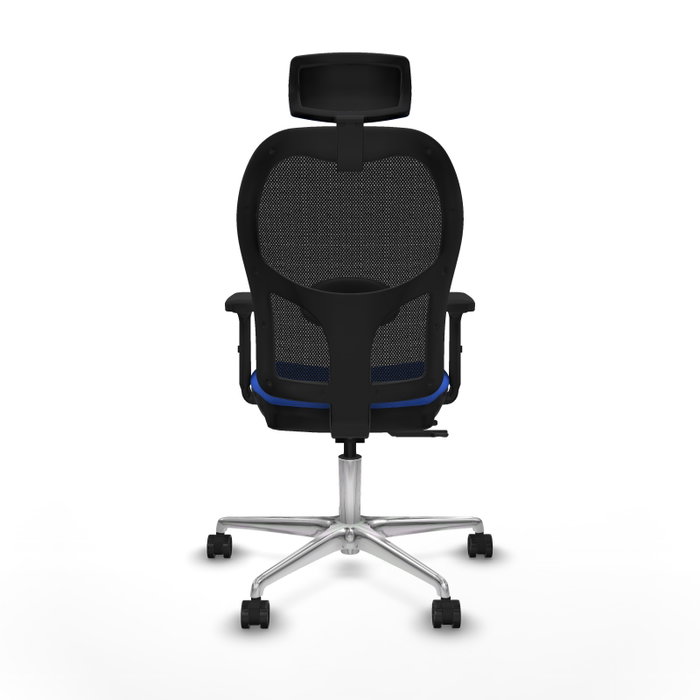 PIQUERAS Y CRESPO Silla de oficina Jorquera con mecanismo Sincro/Traslack Azul PIQUERAS Y CRESPO Silla de oficina Jorquera con mecanismo Sincro/Traslack Azul
