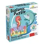 Adventerra GEO7640179640404 Juegos Educativos Rompecabezas Ecológico Ahorro de Agua Mini Rompecabezas Conservación del Agua
