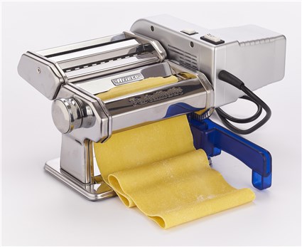 Ariete 1593 Pastamatic Máquina Automática para Hacer Pasta Fresca con 9 Capas de Grosor y 4 Formatos de Pasta
