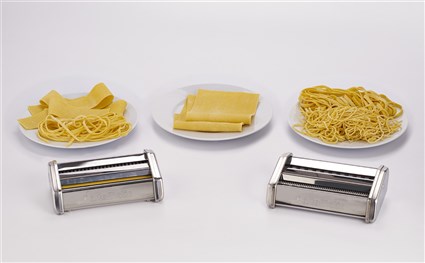 Ariete 1593 Pastamatic Máquina Automática para Hacer Pasta Fresca con 9 Capas de Grosor y 4 Formatos de Pasta