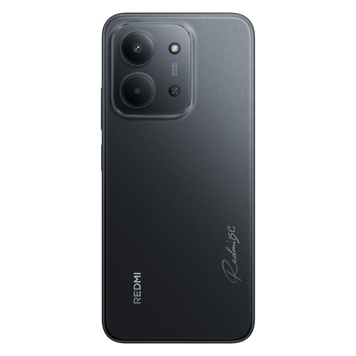 Xiaomi Redmi 15C Smartphone 4G, 128GB/4GB RAM, MediaTek Helio G81-Ultra, Pantalla 6.9" FHD+ 120Hz, Cámara Trasera 50MP, Batería 6000mAh, Negro Midnight Black