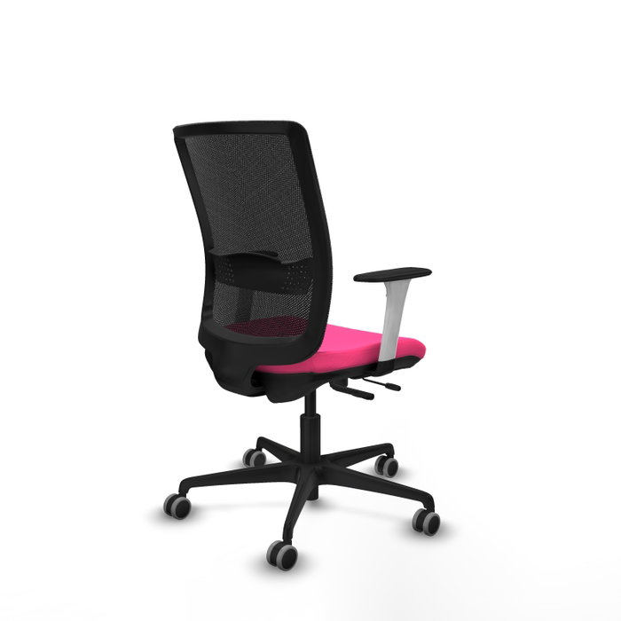 PIQUERAS Y CRESPO Silla de oficina Haches Rosa y Negro PIQUERAS Y CRESPO Silla de oficina Haches Rosa y Negro
