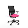 PIQUERAS Y CRESPO Silla de oficina Haches Rosa y Negro