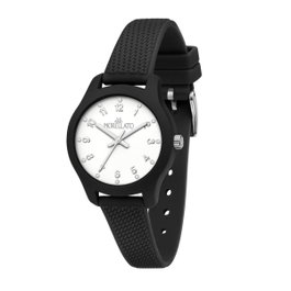 Morellato R0151163501 Reloj de Mujer con Correa de Silicona Negra