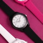 Morellato R0151163501 Reloj de Mujer con Correa de Silicona Negra