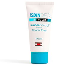 ISDIN LAMBDA CONTROL Intense 48h Desodorante en Crema para Pieles Sensibles - 50 ml - Sin Alcohol