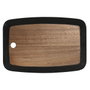 DKD Home Decor Tabla de Cortar Acacia con Pizarra Negra 30x20x1,8 cm