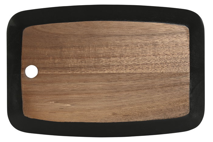 DKD Home Decor Tabla Cortar 20x30cm Acacia Pizarra Negro Natural DKD Home Decor Tabla Cortar 20x30cm Acacia Pizarra Negro Natural